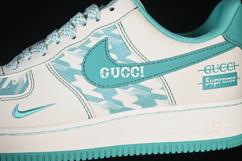 All categories Nk Air Force 1 Air Force series Nk Air Force 1 Low Air Force low-top Nike Air Force 1'07 Low Gucci joint mint green Air Force 1 low-top casual sneakers XL1979-124